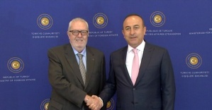 Çavuşoğlu AKPM Başkanı ile görüştü