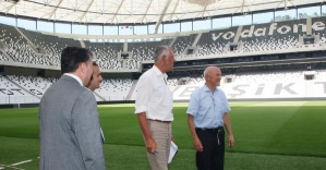 UEFA heyeti Vodafone Arena’da incelemelerde bulundu