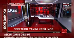 Darbeciler CNNTürk’ün yayını durdurdu