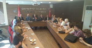 Müezzinoğlu’ndan CHP ve MHP’ye teşekkür ziyareti