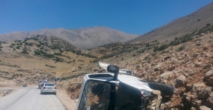 Piknik yolunda feci kaza: 2 ölü, 8 yaralı