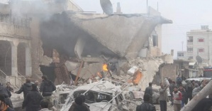 Rejim uçakları Jayrud’u vurdu: En az 20 ölü