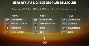 Fenerbahçe'nin UEFA Avrupa Ligi'ndeki fikstürü belirlendi