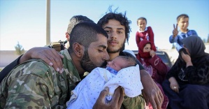 Cerablus'a dönen Suriyelilere 'şefkat eli'