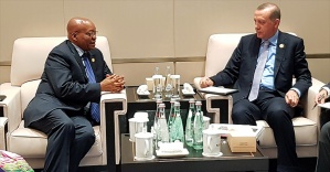 Cumhurbaşkanı Erdoğan, Güney Afrika Devlet Başkanı Zuma ile görüştü