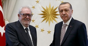 Cumhurbaşkanı Erdoğan'ın AKPM Başkanı Agramunt'u kabul etti