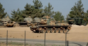 Sınırdaki birliklere zırhlı araç ve tank takviyesi