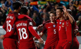 Portekiz'den Macaristan ağlarına 3 gol