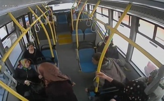 Otobüste fenalaşan yolcuyu, kadın şoför hastaneye yetiştirdi