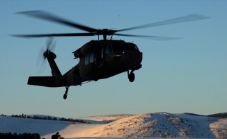 Tunceli'de polis helikopteri düştü