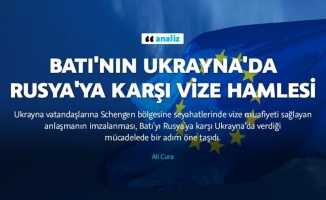 Batı'nın Ukrayna'da Rusya'ya karşı vize hamlesi