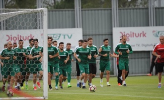 Bursaspor, Beşiktaş maçı hazırlıklarına başladı