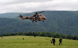 Şırnak'ta askeri helikopter düştü