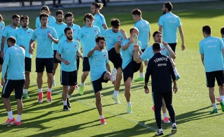 A Milli Futbol Takımı Kosova maçı hazırlıklarını sürdürdü