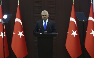 Başbakan Yıldırım'dan şehitler için taziye mesajı