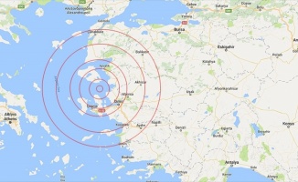 Ege Denizi'nde 12 saat içinde 35 deprem