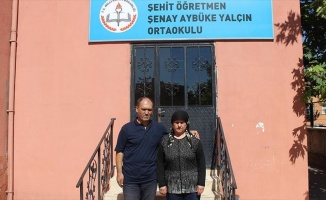 Şehit öğretmenin adı memleketindeki okulda yaşatılacak