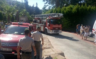 Antalya'da otel yangını