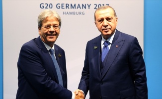 Cumhurbaşkanı Erdoğan, İtalya Başbakanı Gentiloni ile görüştü