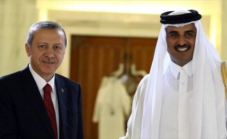 Cumhurbaşkanı Erdoğan Katar Emiri Al Sani'yle görüştü