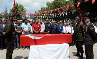 Şehit Astsubay Akdağ son yolculuğuna uğurlandı