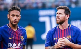 Messi'den Neymar'a veda mesajı