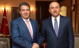 Çavuşoğlu, Alman mevkidaşı Gabriel ile görüştü