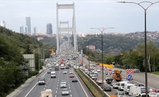 FSM'deki çalışma nedeniyle trafik yoğunluğu yaşanıyor