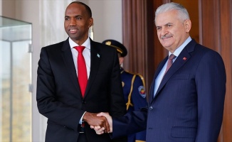 Başbakan Yıldırım, Somali Başbakanı Hayri ile görüştü