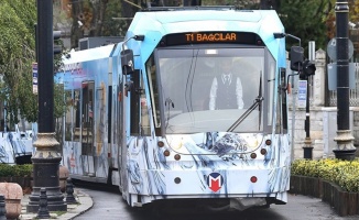 İstanbul'daki tramvay hattında arıza