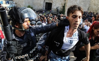 Kudüs’te protesto gösterisine İsrail polisinden müdahale