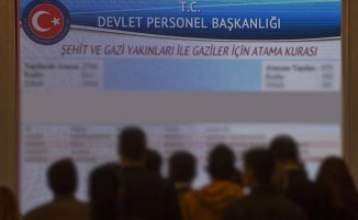 257 şehit yakını, gazi ve gazi yakınına atama