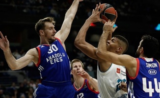 Anadolu Efes deplasmanda kaybetti