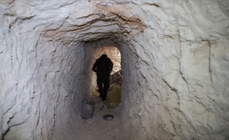 PYD/PKK'nın yerin 4 metre altındaki tünel ağı bulundu