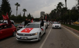 Adana'dan Reyhanlı'ya konvoy