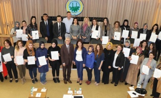 “Kadın Girişimci Yönetici Okulu“ Şanlıurfa&#039;da mezunlarını verdi