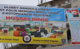 Şehit polis Yavuz'un adı kütüphanede yaşatılacak