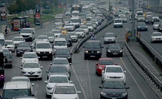 Trafiğe kayıtlı araç sayısı arttı