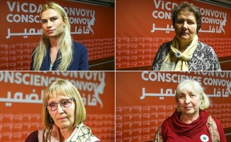 Bosna&#039;nın acılı anneleri &#039;Kadınlar İçin Vicdan Konvoyu&#039;nda
