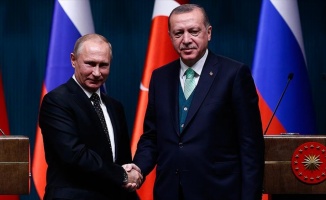 Cumhurbaşkanı Erdoğan'dan Rusya Devlet Başkanı Putin'e başsağlığı mesajı