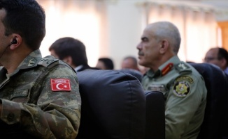 Türk komutanlardan Filistinli asker ve polislere eğitim