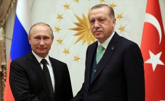 Erdoğan ile Putin Suriye&#039;yi görüştü