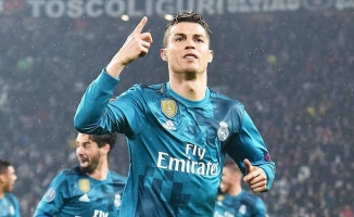 Real Madrid'in kazandığı maçta Ronaldo tarihe geçti