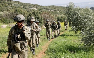 TSK ve ÖSO Afrin'de güvenliği güçlendiriyor