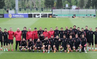 A Milli Futbol Takımı, hazırlıklarını sürdürdü