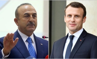 Çavuşoğlu'ndan Macron'a 'Le Point' yanıtı