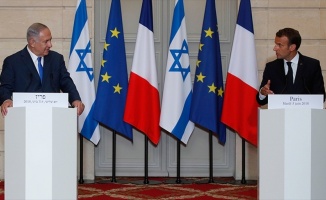 Macron'dan Netanyahu'ya: Gazze'deki şiddeti kınıyorum