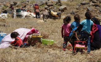 Suriye'nin güneyinde zorunlu göç dalgası büyüyor