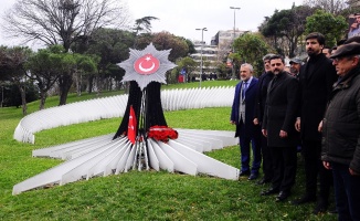 Beşiktaş şehitleri anıldı