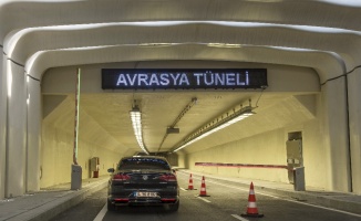 Avrasya Tüneli’nden 2018’de 17,5 milyon araç geçti